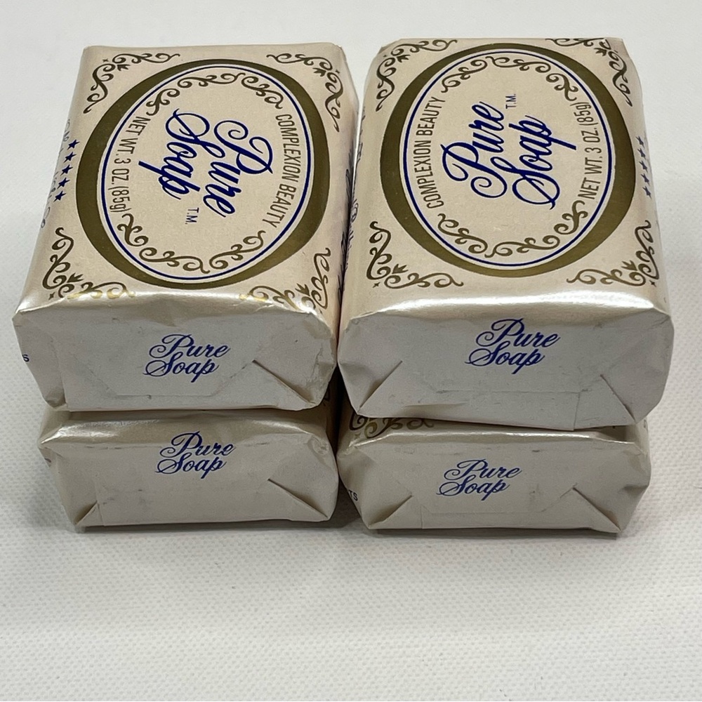 4 Bars Cal Ben Soap Co Pure Soap  3 oz  Complexion Beauty 5 Star Vintage New - Picture 5 of 7
